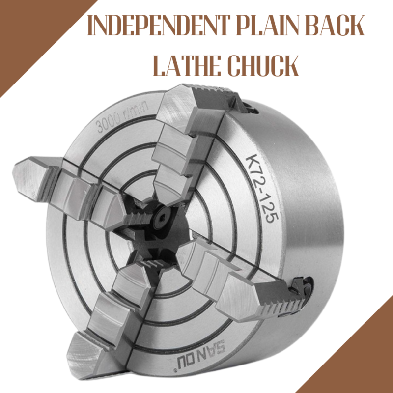 INDEPENDENT PLAIN BACK LATHE CHUCK - มีดกลึง ชลบุรี TOOLS SHOP